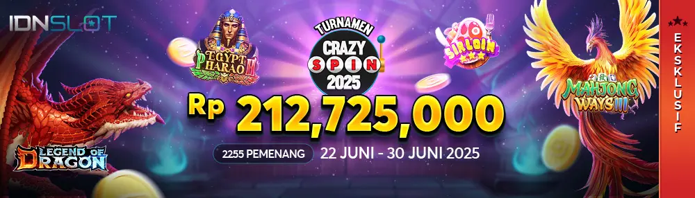 Turnamen Crazy Spin 2025